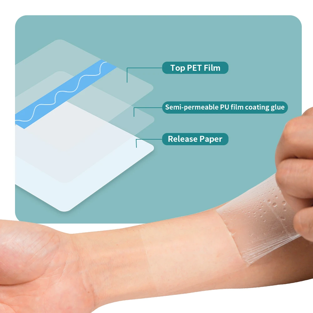 10M Tattoo Repair Sticker Aftercare MO Protective Sheet Tattoo Film Dressing Solution Tattoo Repair Film Second Skin