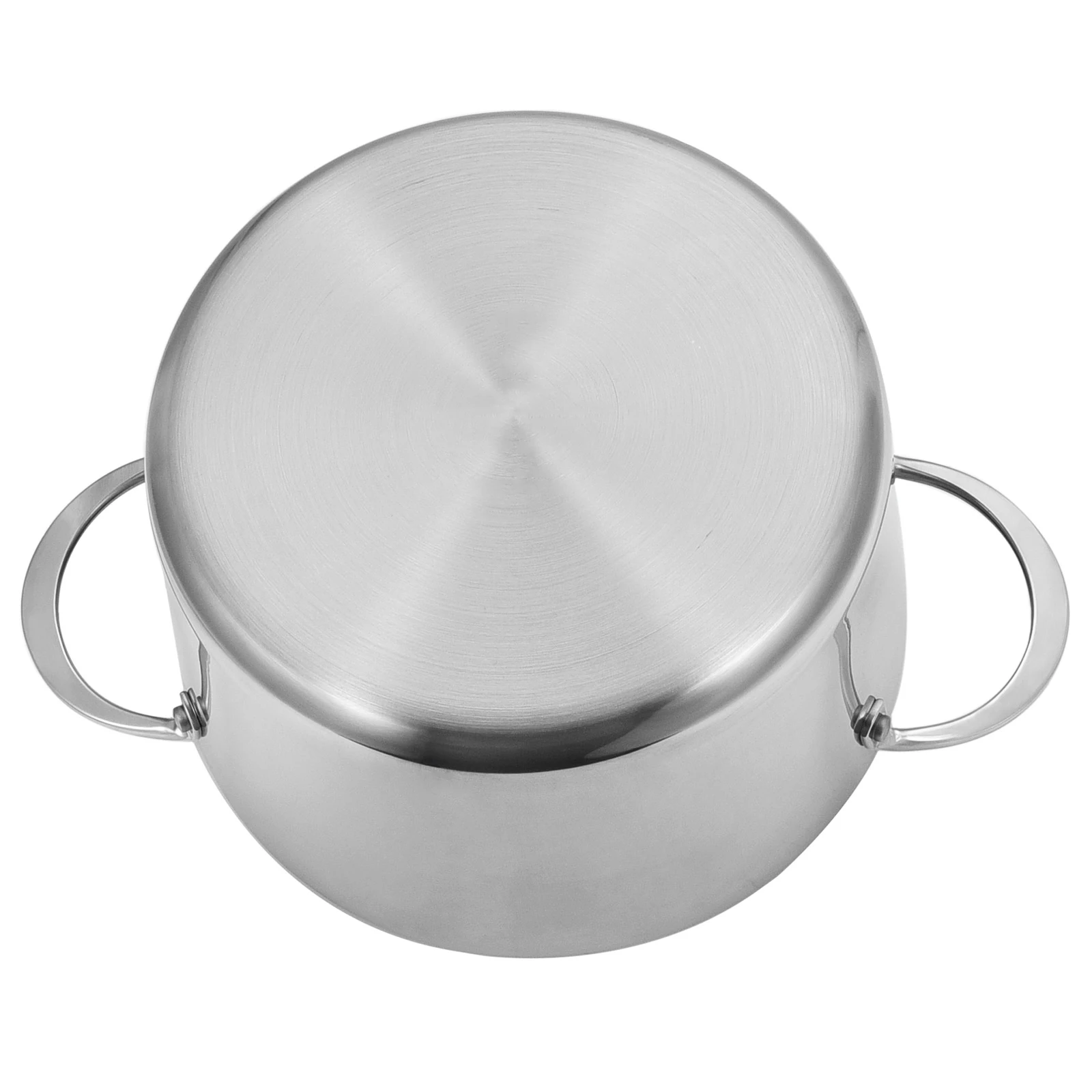 High Quality 304 commercial stainless steel cooking clear steamer and soup  pot 3 pcs