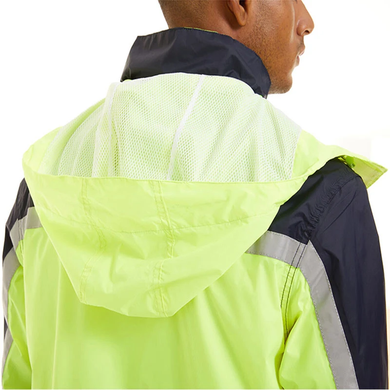 Reflective Security Traffic Fluorescent Hi Vis High Viz Visibility Workwear Safety Work Class 3 Jacket