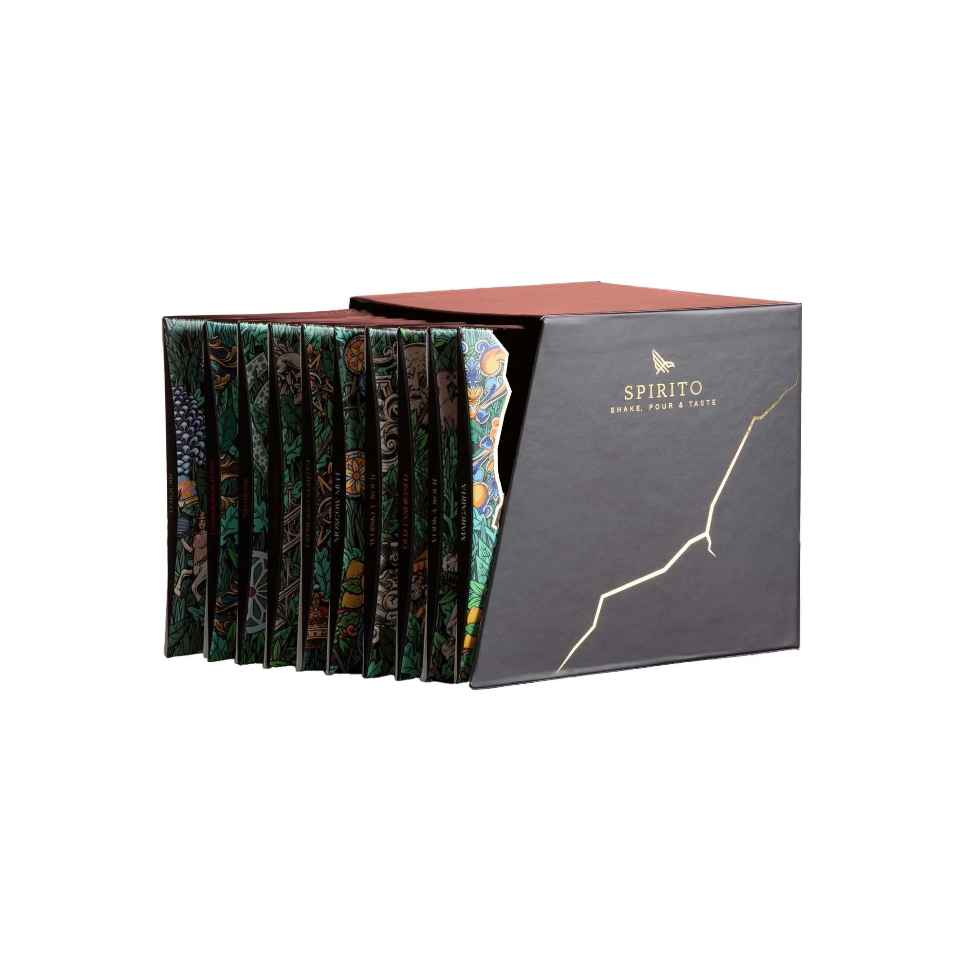 Коробка для коктейлей 10 с крепкими напитками ручной работы готовые к употреблению просто добавьте лед и наслаждайтесь идеей подарка