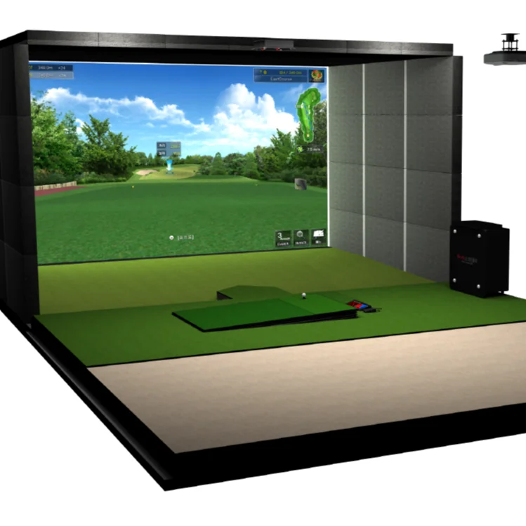 3D Full HD Hanaro Vision Plus WS (Screen Golf Simulator) multi-purpose powerful innovative convenient