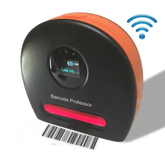 Мини беспроводной сканер штрих-кода Bluetooth совместим для легкого и эффективного сканирования