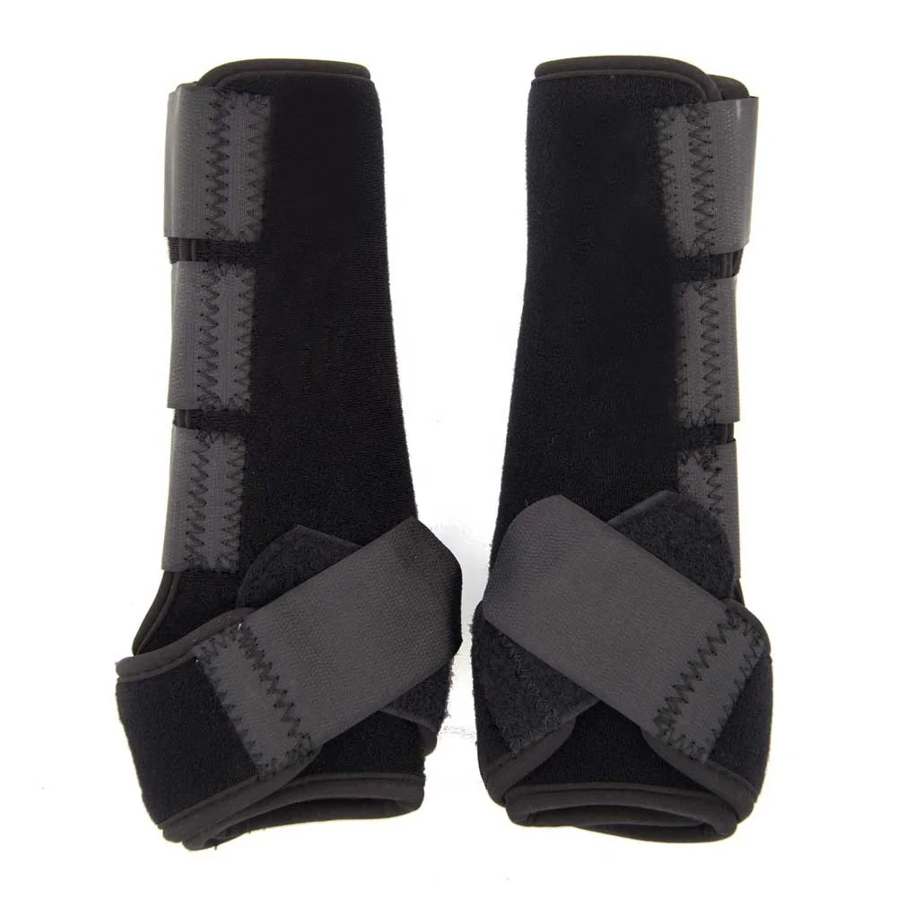 2023 Horse Leg Wraps for Horse Riding Care Equestrian Safety Neoprene Horse Protection Tendon Boots With your own logo