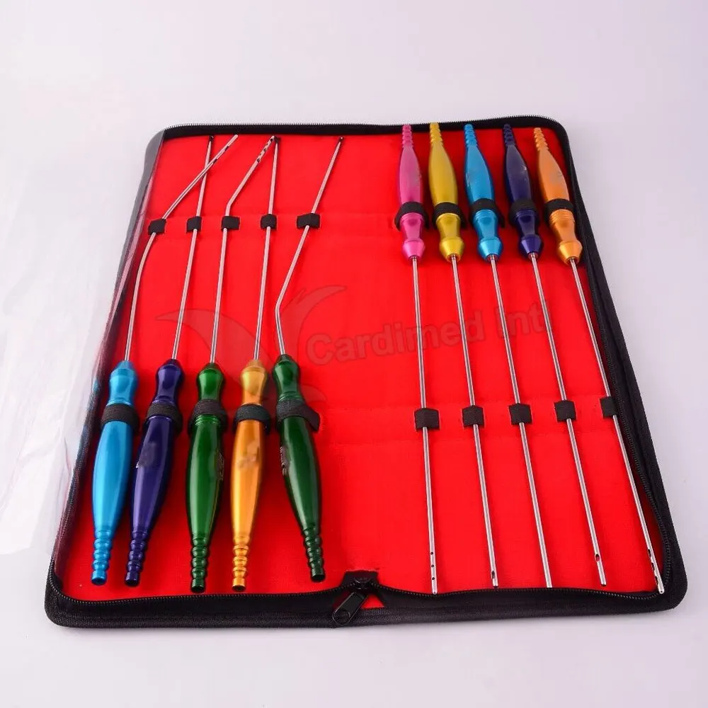 Top High Quality Stainless Steel Liposuction Cannula Set New Arrival Cheap Price Liposuction Cannula Set