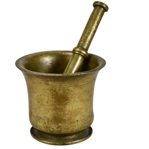 Ginger Garlic Crushing Tools Bronze Mortar Pestle Kitchen Accessories Wedding And Catering Usage Mortar Pestle