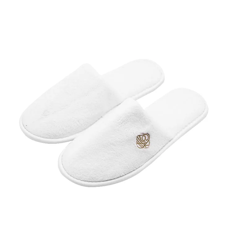 High Quality Hotel Custom Slippers 5 Star Hotel Custom Soft Velvet Disposable Slippers