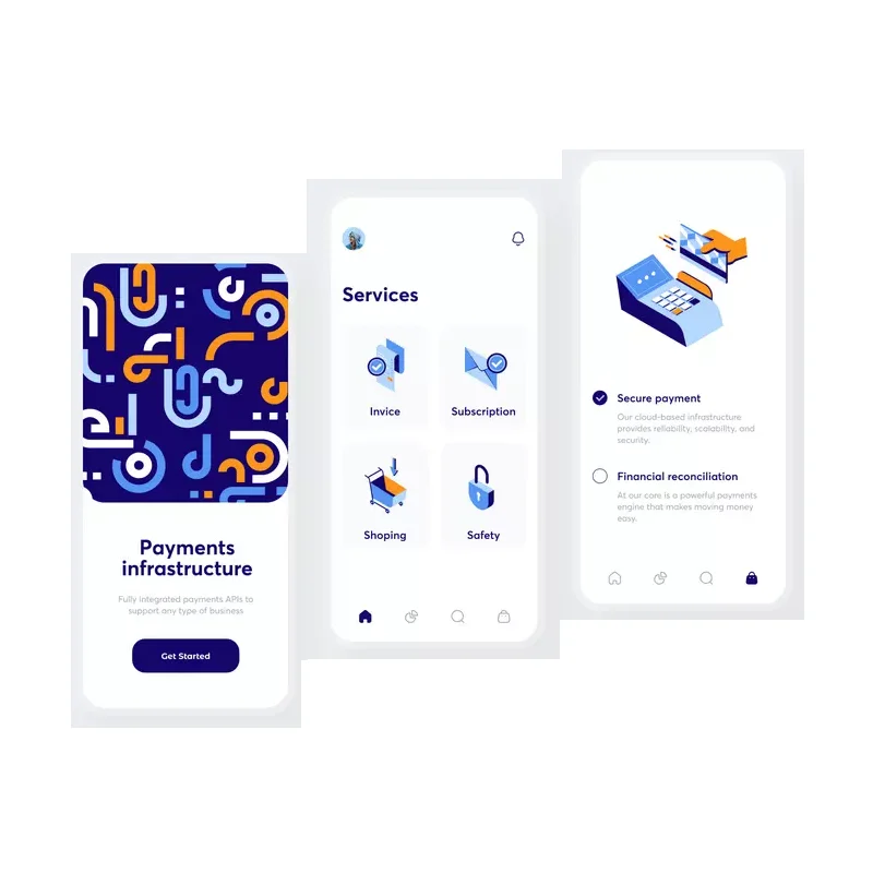 Android Mobile Uses Billing App with Customized Feature CRM Accounting & Billing Uses Mobile Software Low Prices