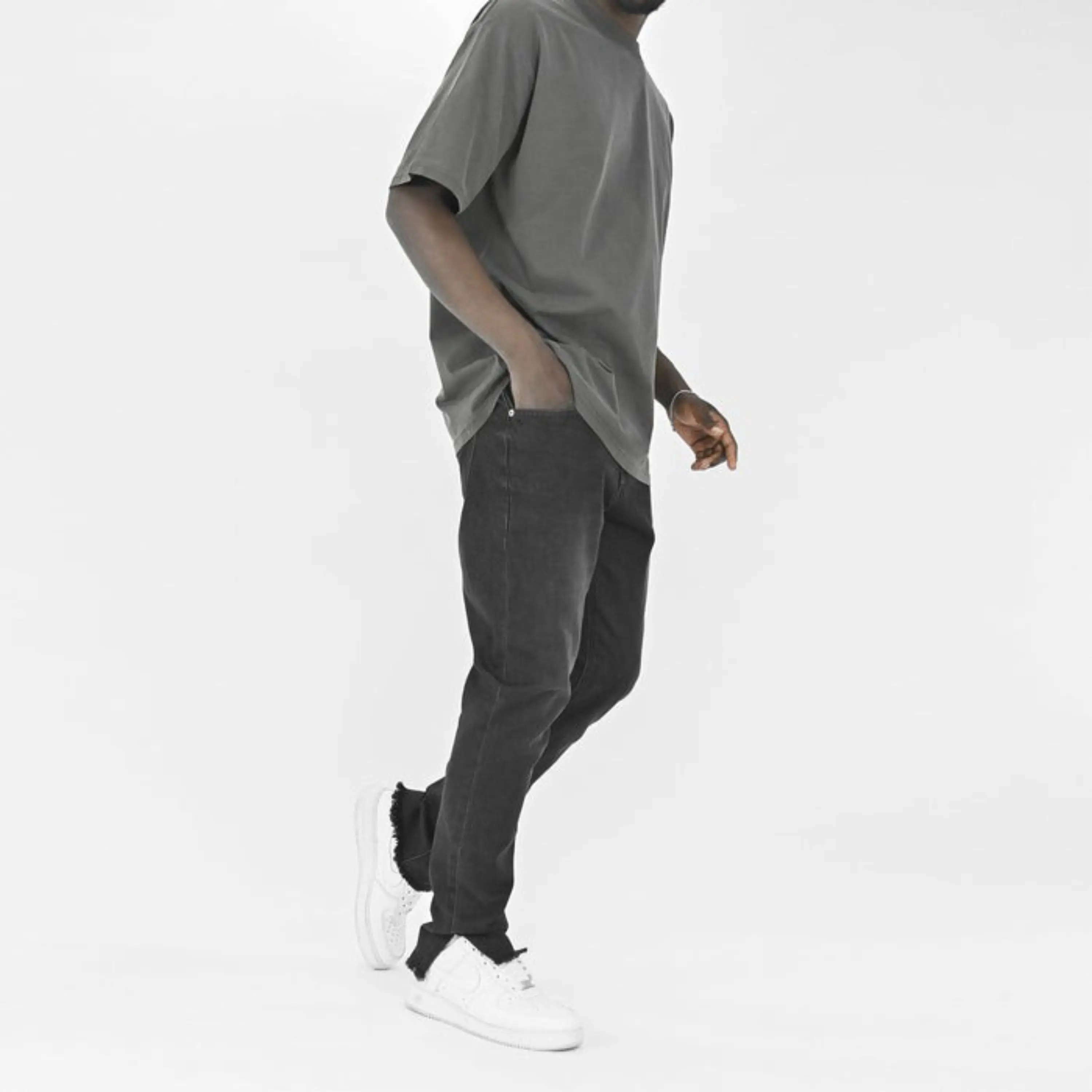 Customize Men Jeans Denim Manufactures Straight Casual Slim Fit Pant Boys Stretch Jeans Men Zipper Fly Closure Skinny Jeans