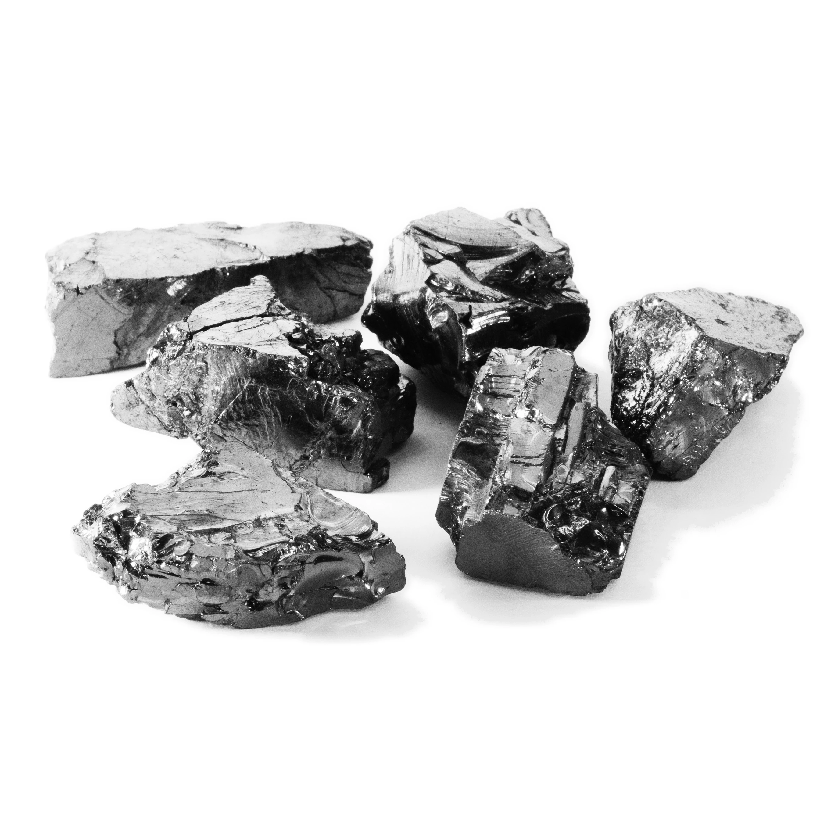 Shungite elite stones 30-50 gram. Shungite for home. raw noble Karelian crystals, Set 100% carbon