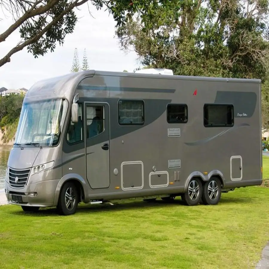 Low Price RV Motorhomes camper trailer off road travel trailer Caravan Mobile Home Motorhome Best Price In Stock
