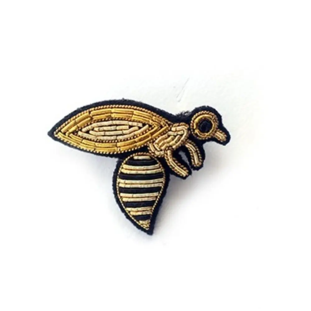 China Bullion Wire Hand Embroidery brooch #0096665