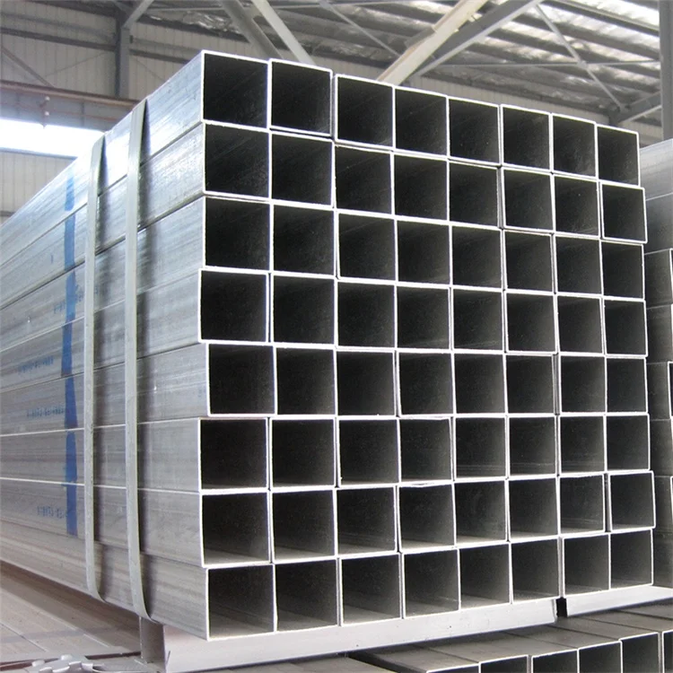 Q235 Q235B класс 40x60 оцинкованная прямоугольная стальная труба для