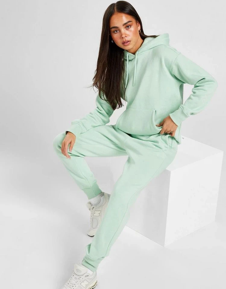 Wholesale Cheap Price 2022 Cotton Custom Logo Thick Fleece Hoodie And Sweatpants Fashion High Quality Over-Sized Tracksuit Women