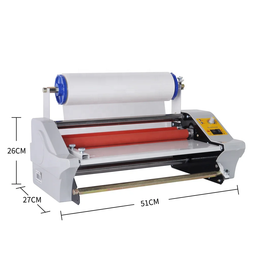 2023 Heyme 7 days to door A3 Laminator Roll To Roll Hot/ Cold Transfer PET Film A-B Film Laminating Machine for UV DTF Printer