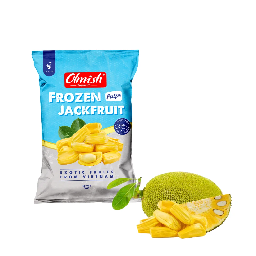 Hot sale Frozen jackfruit pulps from Vietnam manufacturer high quality in bulk ready to ship