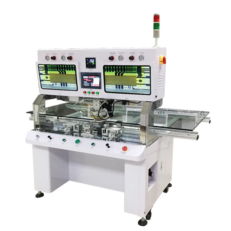 Pulse screen press tab cof Bonding Machine flex cable bonding machine for 2k 4k screen repair pulse heat bonding machine