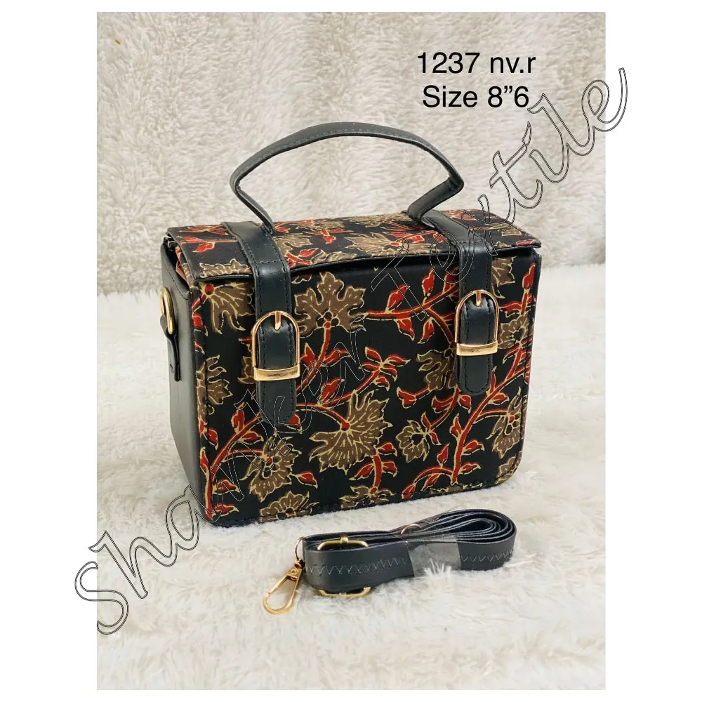 New Arrival Cotton Prints Fabric Designer Women Purses Ladies Sling Bag Light Weight Sale From Indian Manufacturer Wholesaler