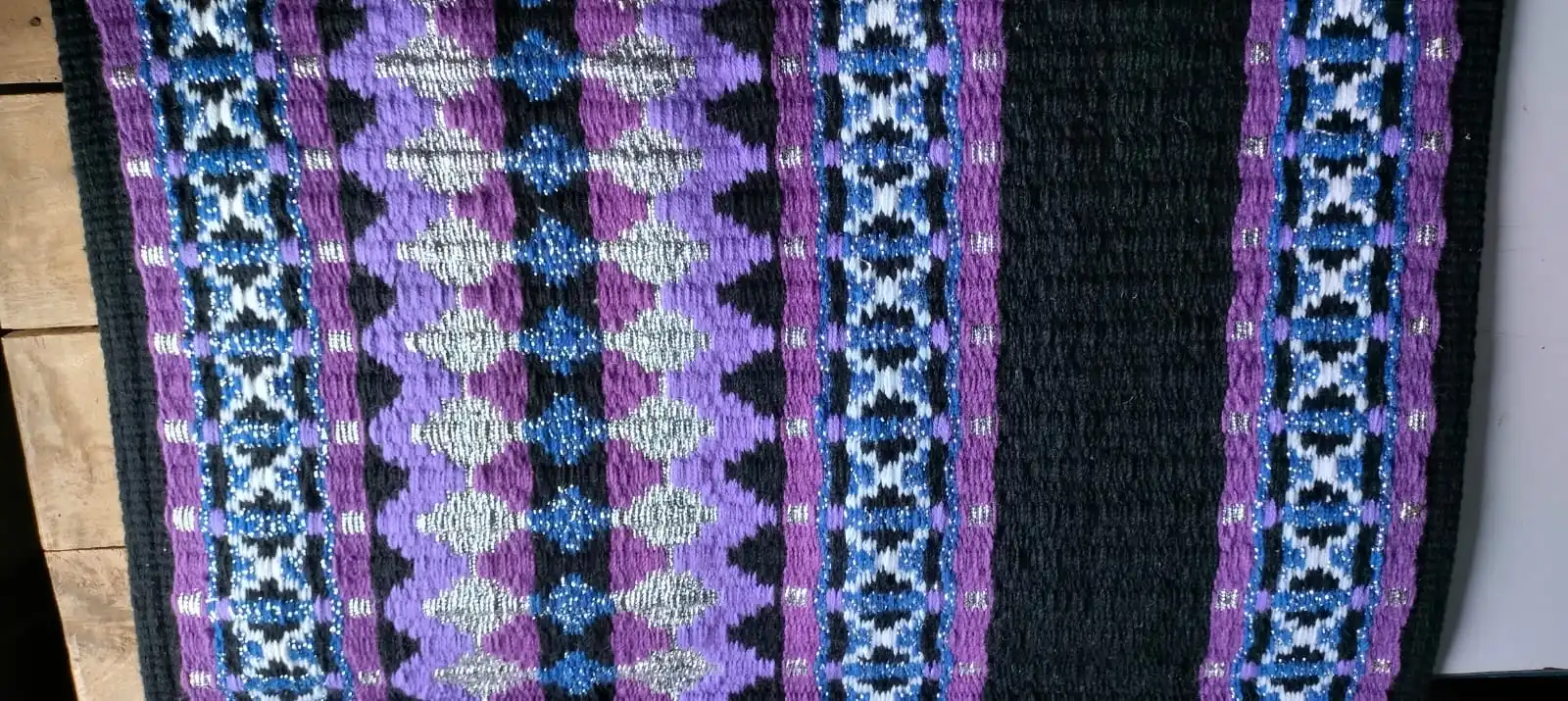 Lightweight Western Woolen Saddle handmade Blanket and Handloom Dari Pad/ Custom design woolen saddle blanket