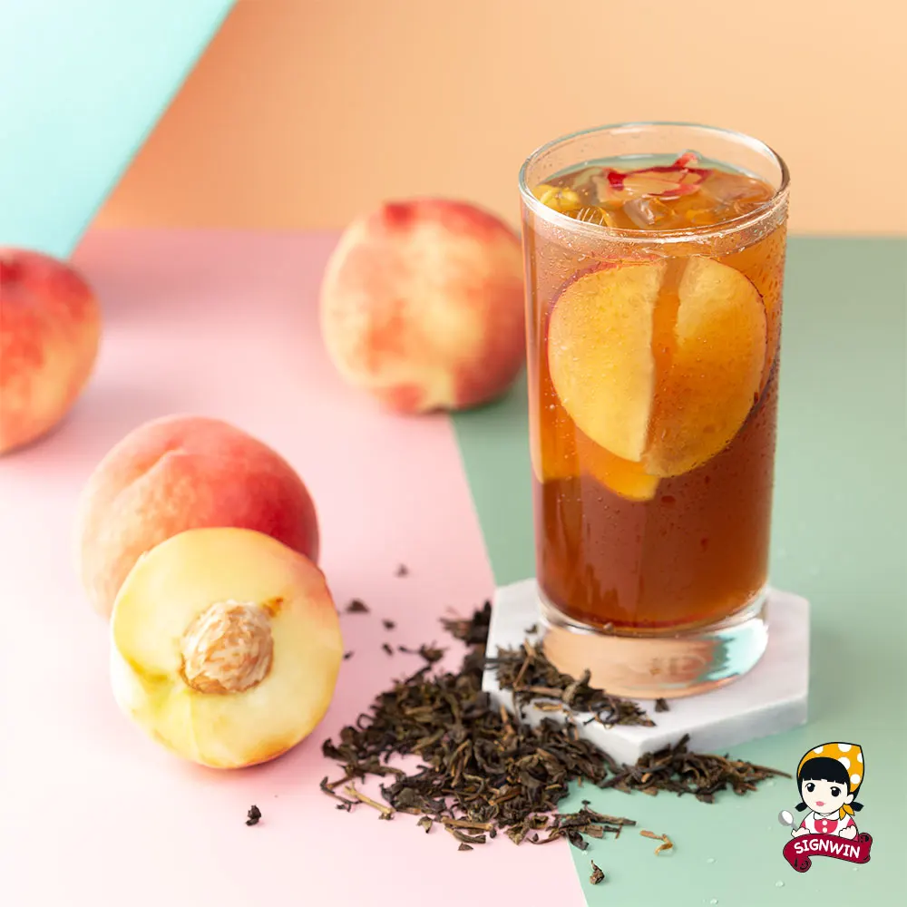 SIGNWIN MIT Peach Oolong Ice Tea Powder instant tea powder