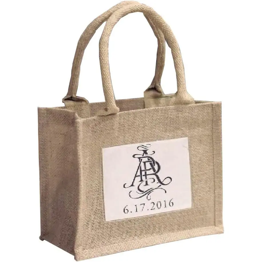 High Quality Custom Eco-Friendly Jute Tote Shopping Bags at best market price for sale