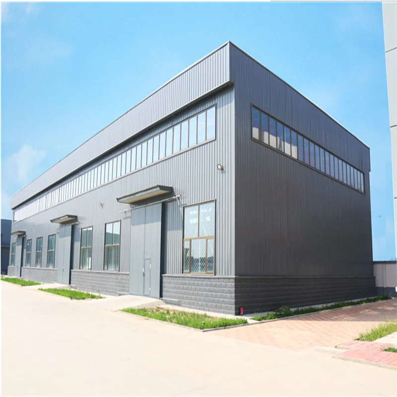 Galvanized Metal Frame Structure Prefabricated Warehouse steel Structure building