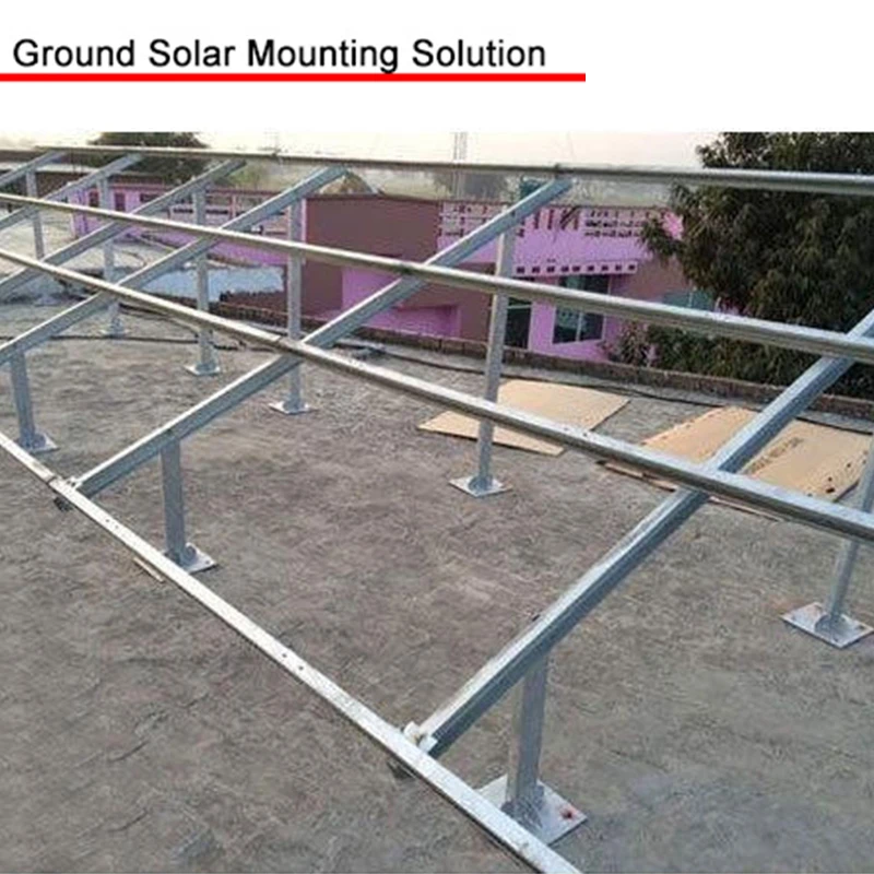 Warranty 10 years ground mount solar racking systems galvanized solar pv support structure ground mount solar racking systems