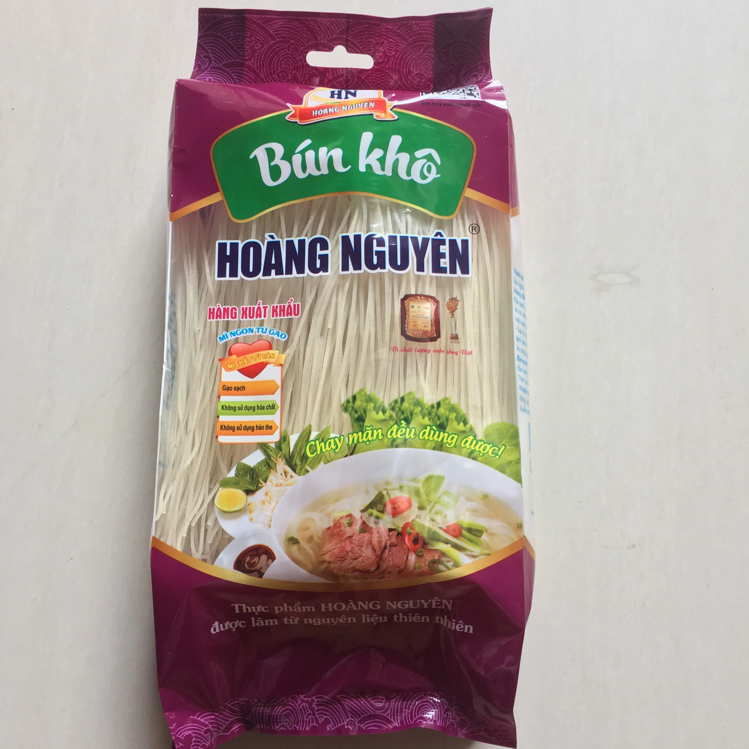 Rice Noodles High Quality Good Tasting Food OCOP Bag Made In Vietnam Manufacturer