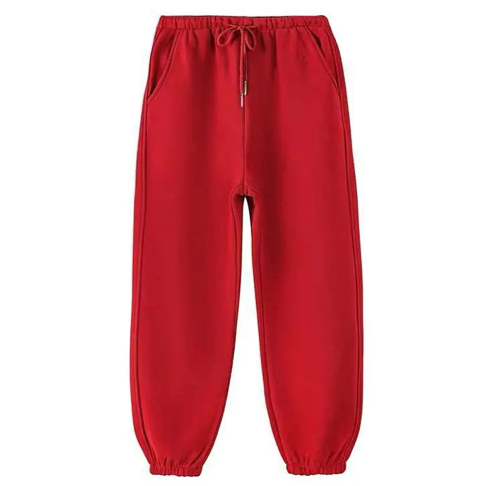 Мужские повседневные хлопковые флисовые спортивные штаны