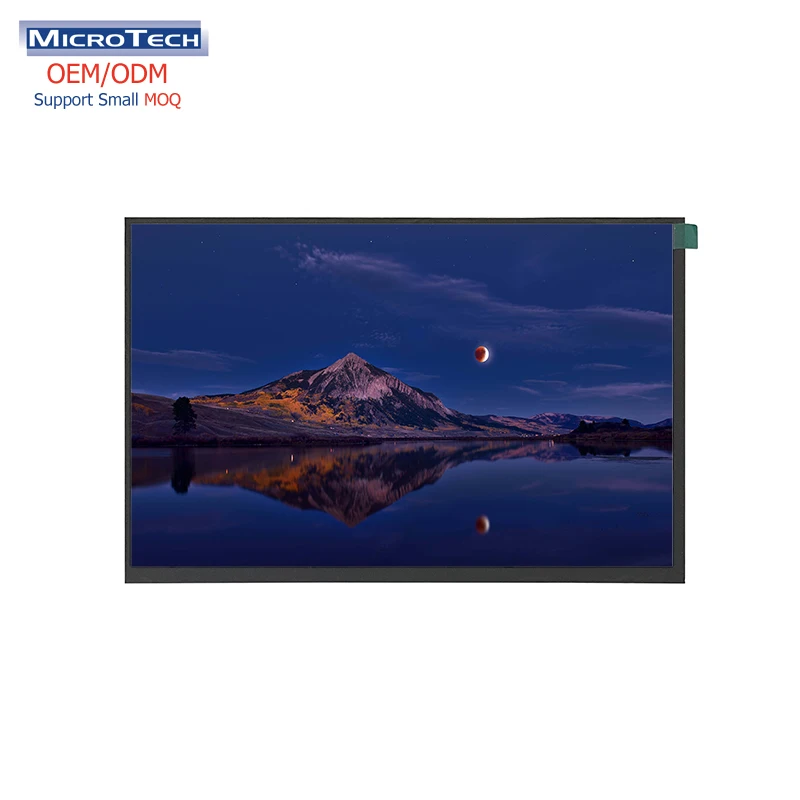 10.1inch LCD screen 1280*800 LVDS interface TFT LCD module 600 brightness Can be equipped with LCD touch screen