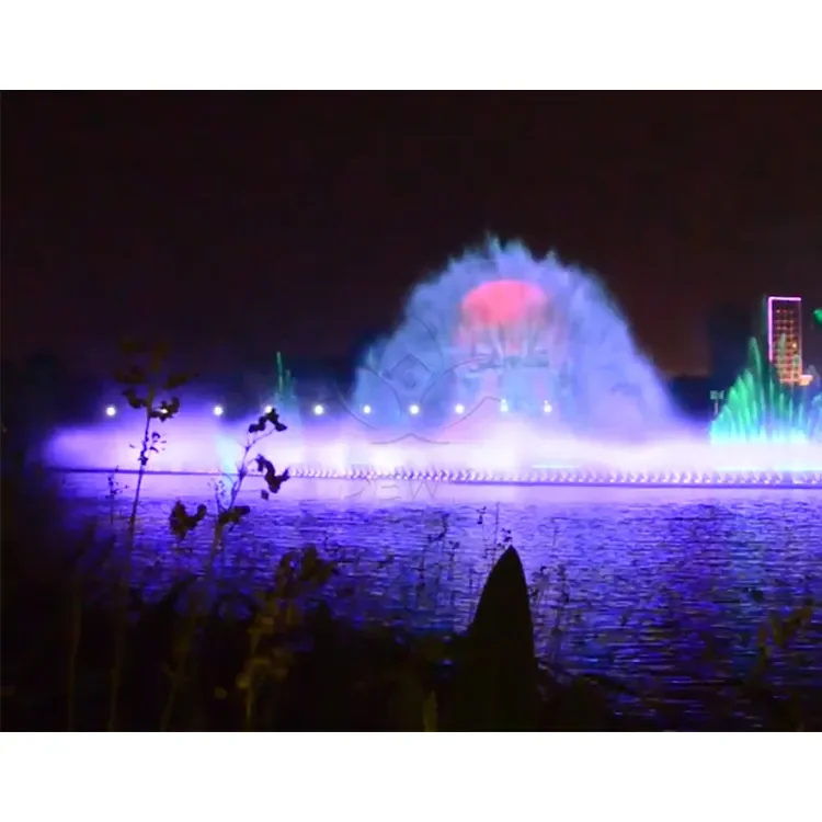 Low price free design Colorful Digital Printer Outdoor Water Screen Movie 3D Water Curtain Projection Water curtain fountain