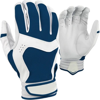 Top Quality New Design Genuine Leather Palm Custom cheap Baseball Batting gloves