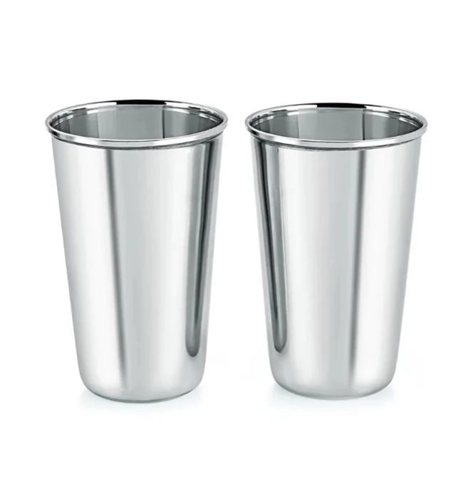 Оптовая продажа лучшее качество кухонные принадлежности для напитков оптовая стеклянные стаканы из нержавеющей стали по самой низкой цене