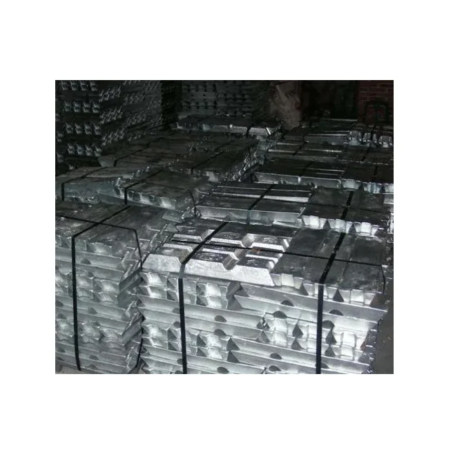 Manufacturer Zamak 2 3 5 7 Ingot zinc alloy ingot pure