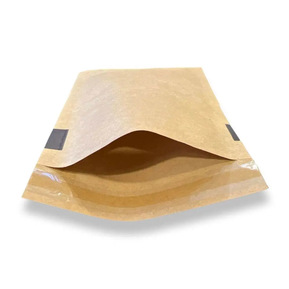 Fully Biodegradable Kraft Paper bag Custom Colored Mailer For Book and Garment Package with Custom Logo