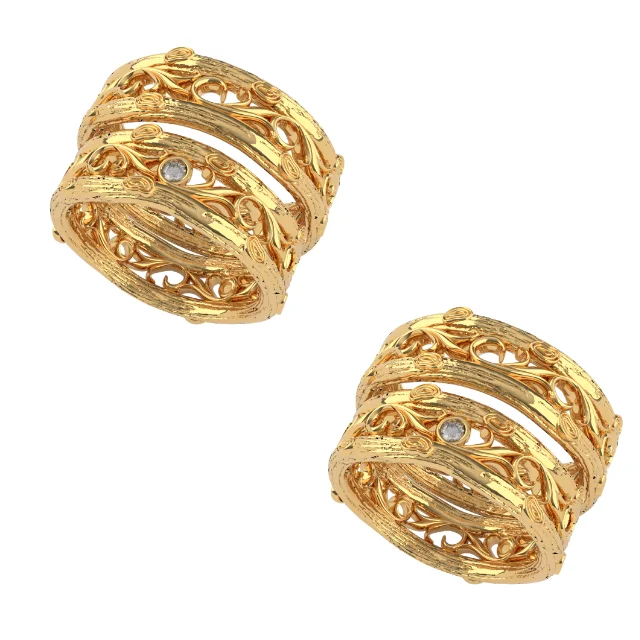Luxury Gold-plated 925 Silver Ring With Zircon Made In Italy Jewelry Inspired By a Film High Quality Ring