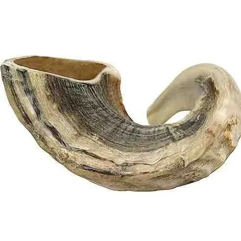 Высококачественный овечий Рог Кошерный шофар натуральный для обдува Рош хашана высшего качества Куду полированный