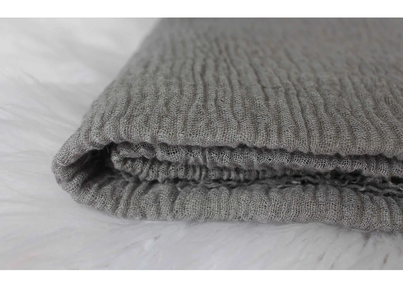 Yarn Dyed Check High Twist Fabric Material  Cotton Crepe Cloth Crinkle Fabrics High Twist Material Customized Combed Yar
