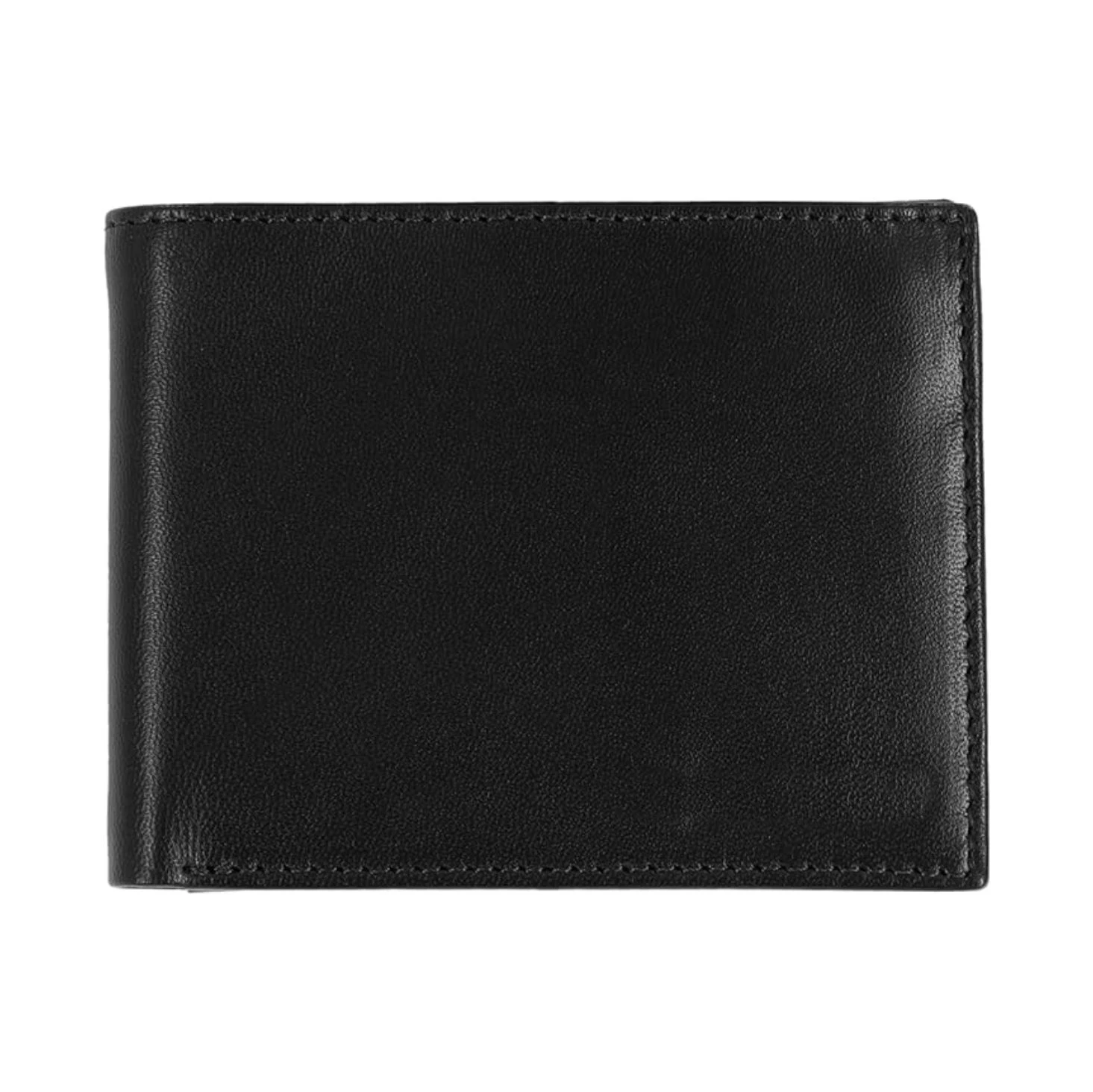Women Genuine Leather RFID Blocking Long Zipper Men Clutch Purse Mobile