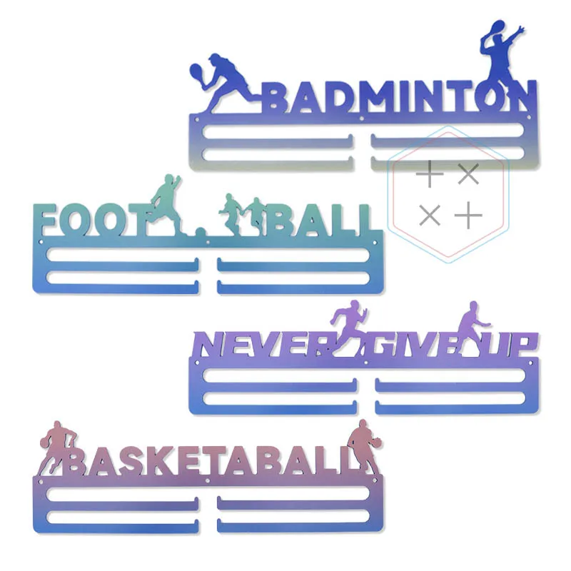 Спортивная Металлическая Витрина для медалей вешалка