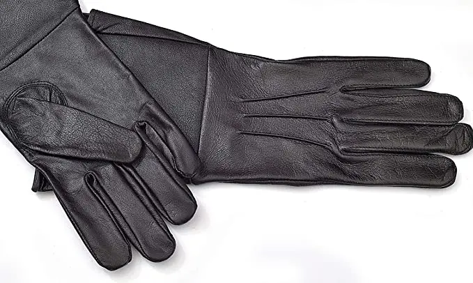 Mens Winter PU Leather Gloves Warm Thermal Women Touchscreen Driving Gloves With Lining
