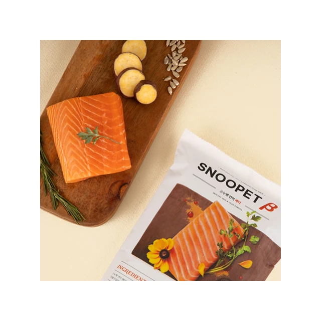 (Texa bio)-snoopet лосось бета 1 кг для собак корм для домашних животных увлажненный лосось Здоровая пища 2 размера KOTRA