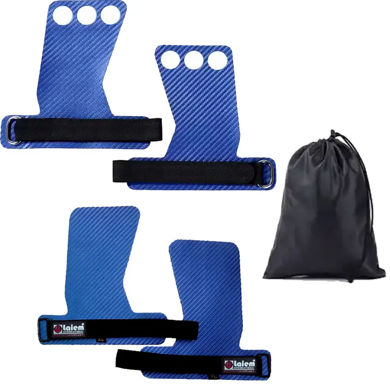 Safety Customize Styles Carbon Leather Grips Best Selling Workout Fitness Hand Protector Leather Gymnastics Grips