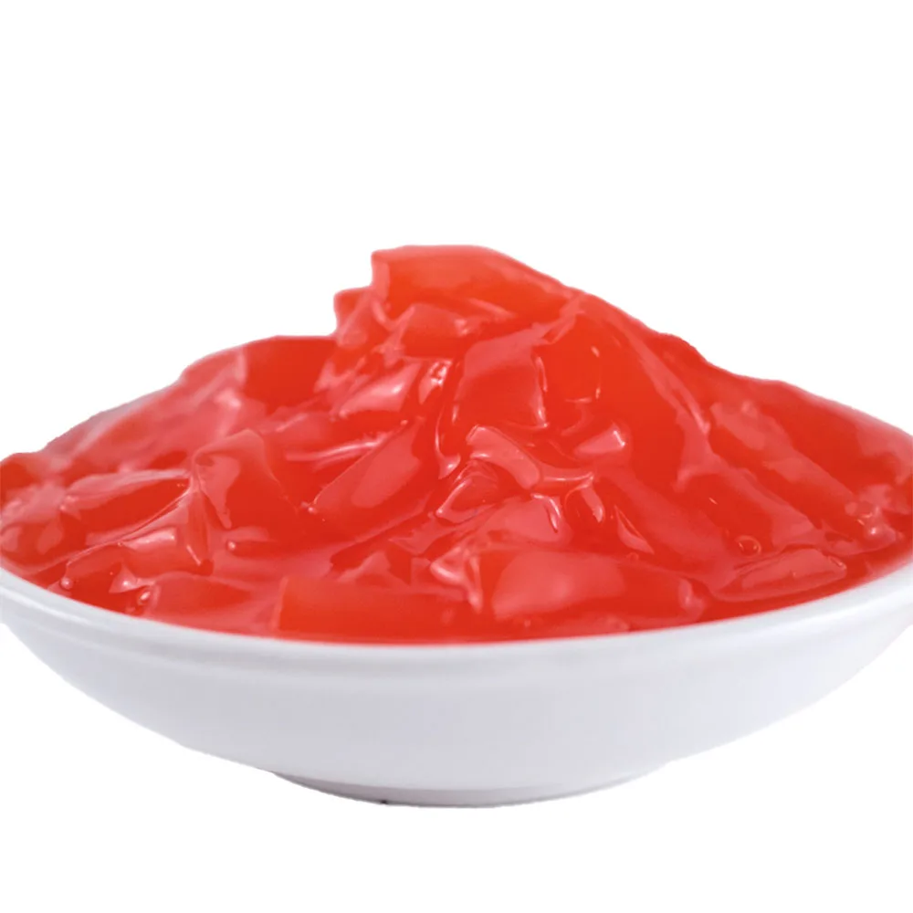 Jiuzhou_ Strawberry Coconut Jelly  -3.85kg- Best Taiwan Bubble Tea Supplier