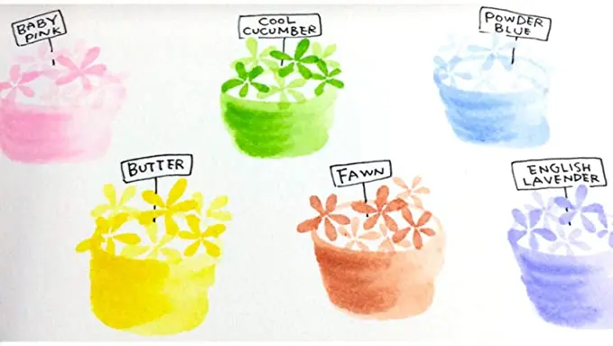 Kuretake ZIG MEMORY SYSTEM BRUSHABLES 6 colors set MS-7700/6VPA Made in Japan