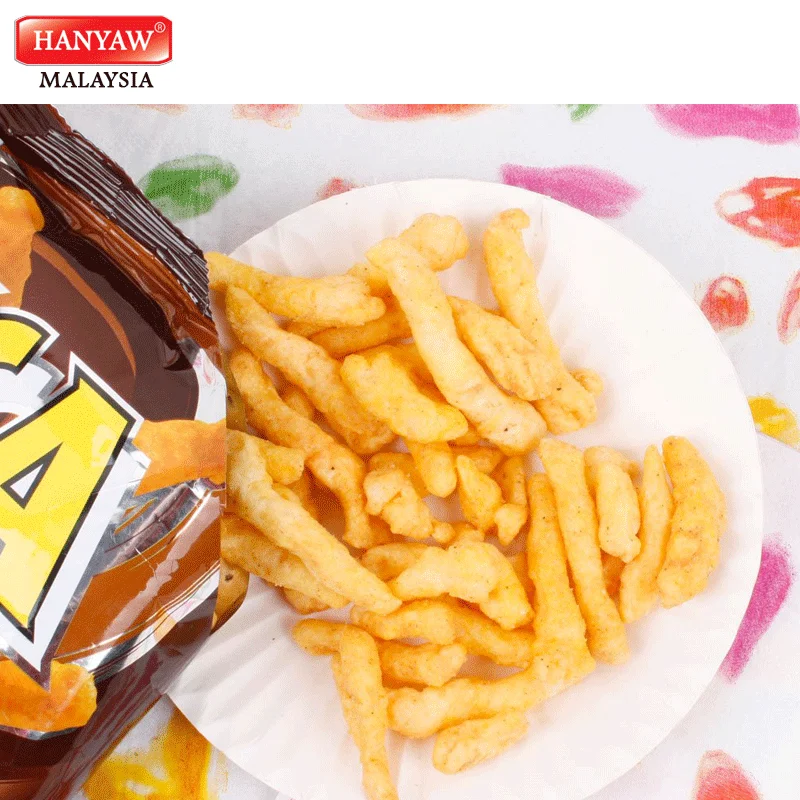 [Malaysia] Fast Shipping + Halal Certified Bika BBQ Flavoured Corn Snacks ( 10 pcs x 6 Bags x 70g / Ctn )