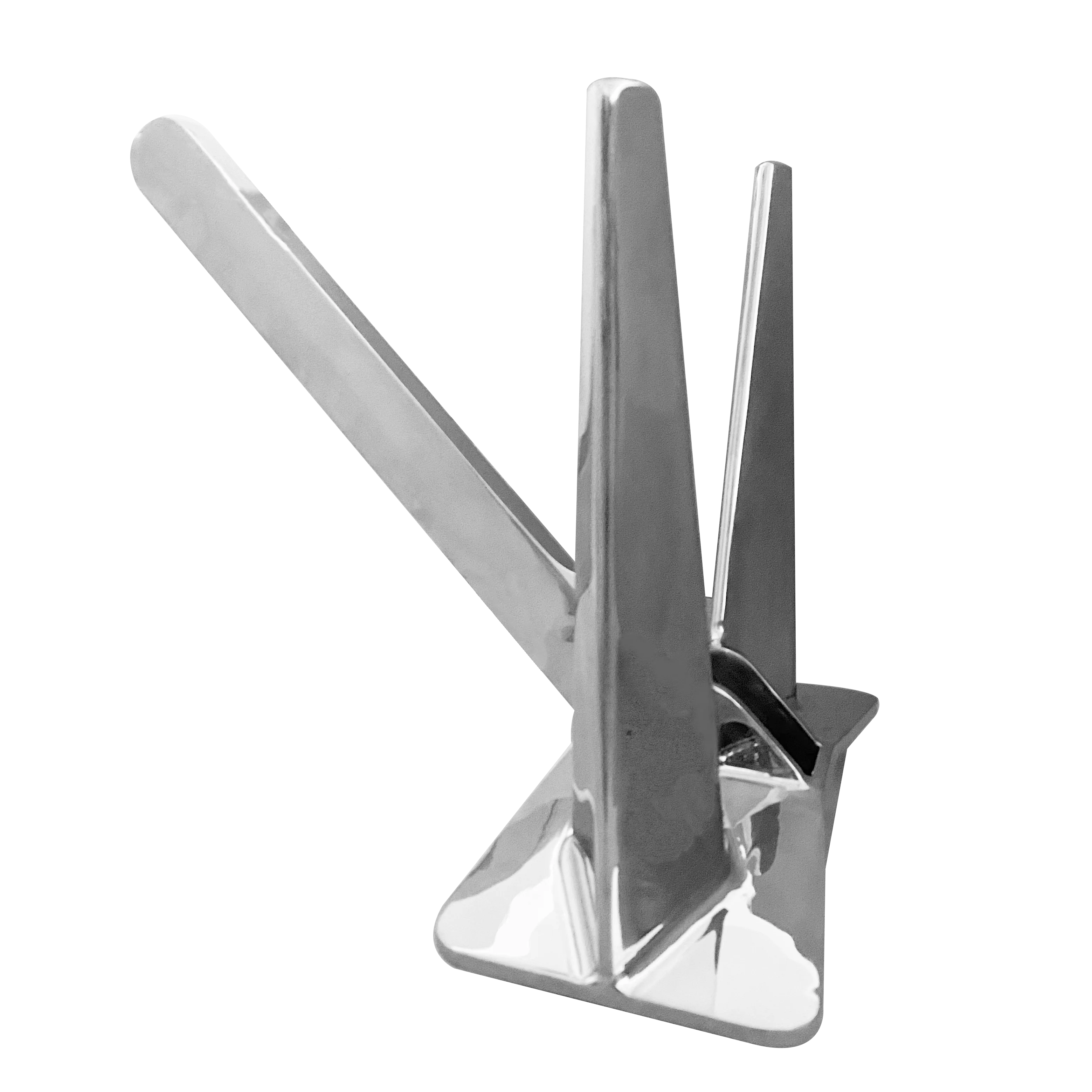 Boat Anchor 316 Stainless Steel Mirror Polished Pool Anchor Marine Hardware