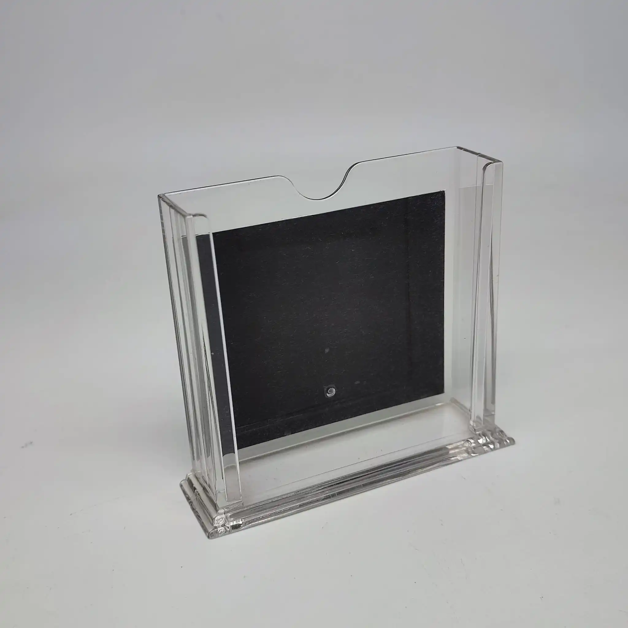 Акриловый отдельно стоящий держатель для карточек, листы, магнитная двусторонняя лента, магазин, банк, супермаркет, универмаги