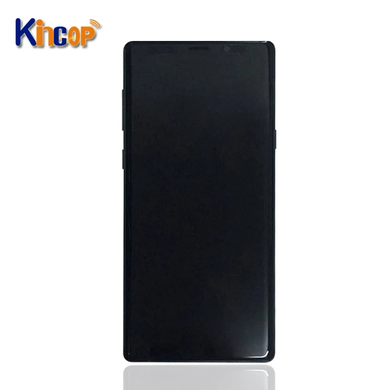 Mobile Phone LCD For Samsung Galaxy Note 9 with Frame N960F N960U LCD Screen Display Digitizer Assembly for Note 9 LCD Con Marco