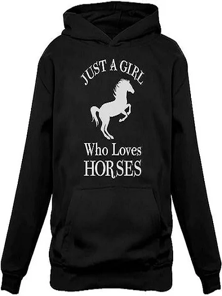 Equestrian Horses Sweatshirt Hoodie for Teen Girls Christmas Gift friendly material, soft comfortable breathable Manufacturers