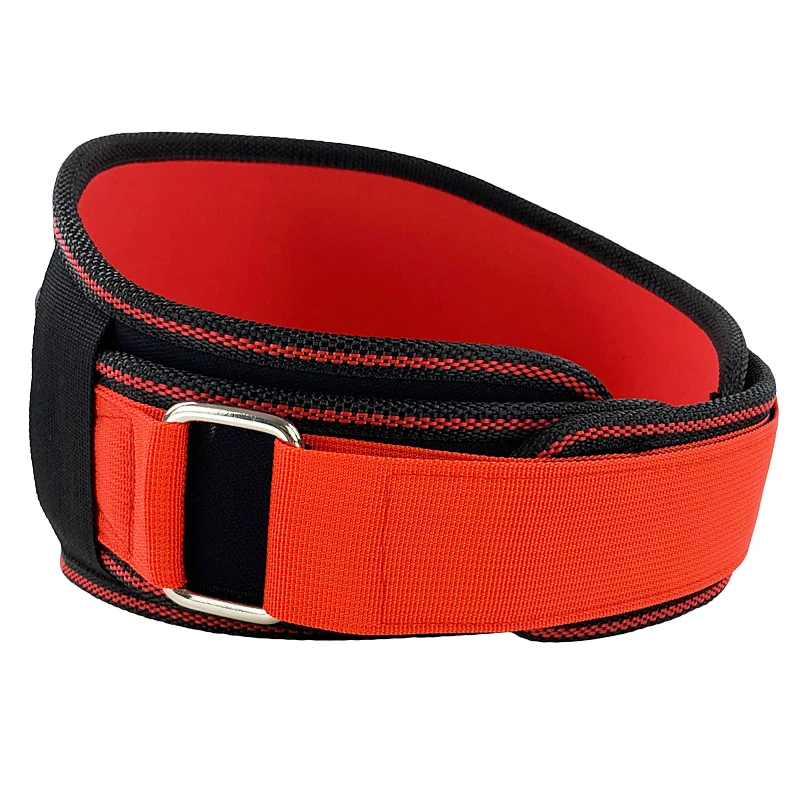 Wholesale gym fitness nylon widened weightlifting belts dip belt